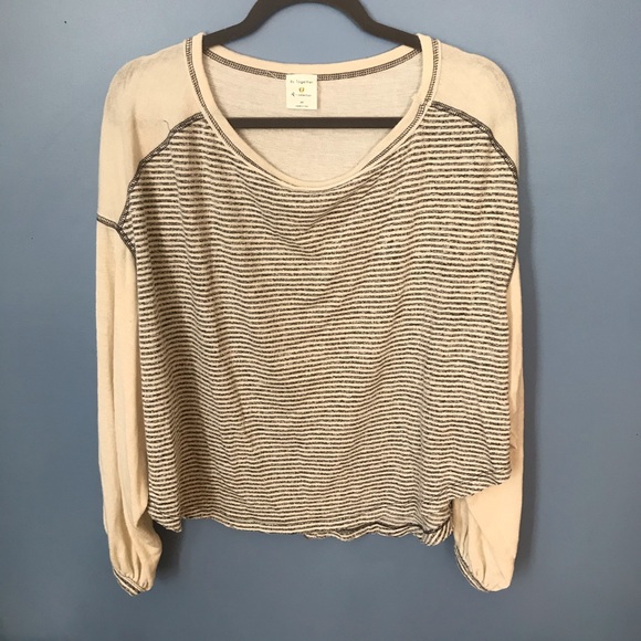 By Together Tops - By Together Long Sleeve Striped Top